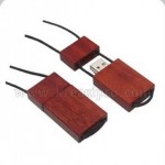 USB Wood Necklace