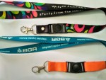 Custom lanyard/ Tali id card dengan bahan tali Nylon